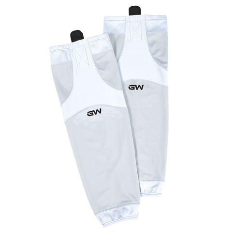 GAMEWEAR SK6500 SINGLE TONE PRACTICE SOCK - WHITE