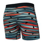 SAXX ULTRA BOXER BRIEF - FINS-BLUE MULTI