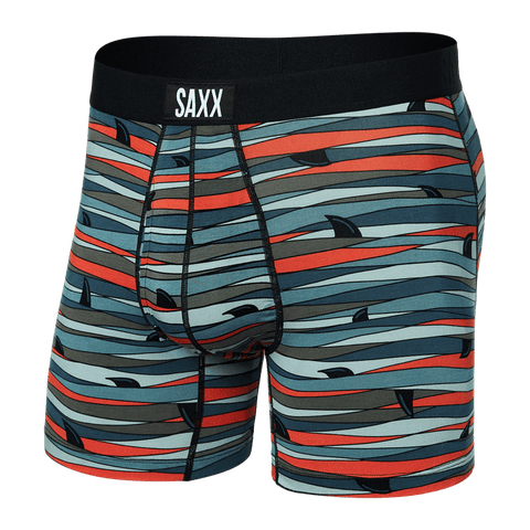 SAXX ULTRA BOXER BRIEF - FINS-BLUE MULTI