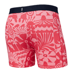 SAXX DROP TEMP BOXER BRIEF FLY - EAST COAST-HIBISCUS