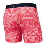 SAXX DROP TEMP BOXER BRIEF FLY - EAST COAST-HIBISCUS