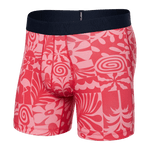 SAXX DROP TEMP BOXER BRIEF FLY - EAST COAST-HIBISCUS