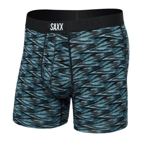 SAXX VIBE BOXER BRIEF - ACTION SPACEDYE-WASHED TEL