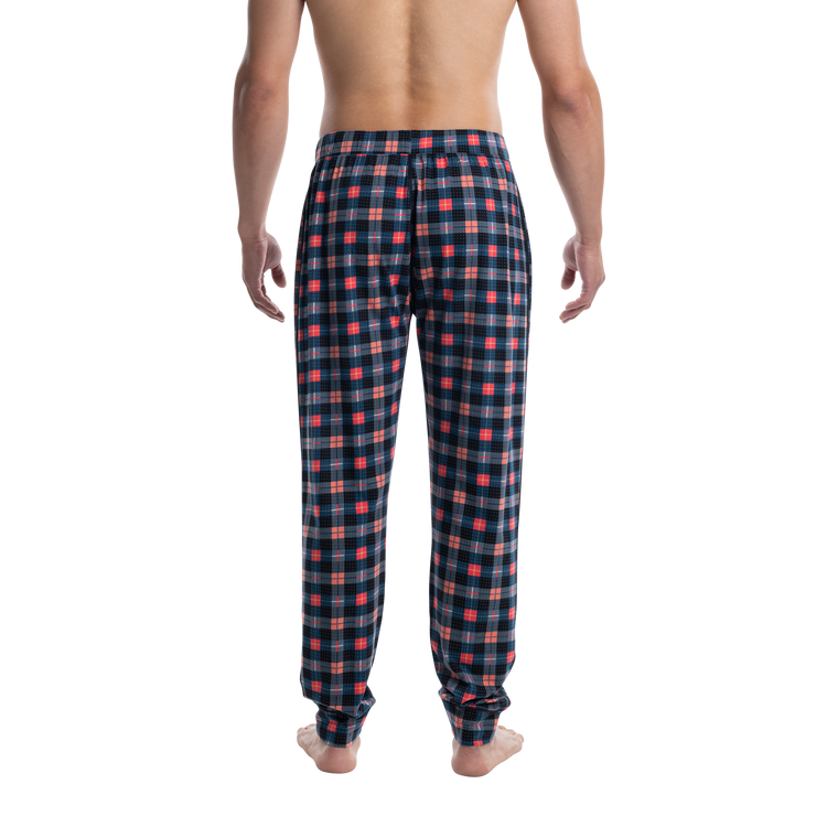 SAXX DROPTEMP COOL SLEEP PANT CATNAP PLAID