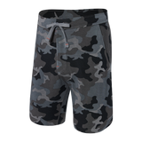 SAXX SNOOZE SHORT SUPERSIZE CAMO -DARK CHARCOAL