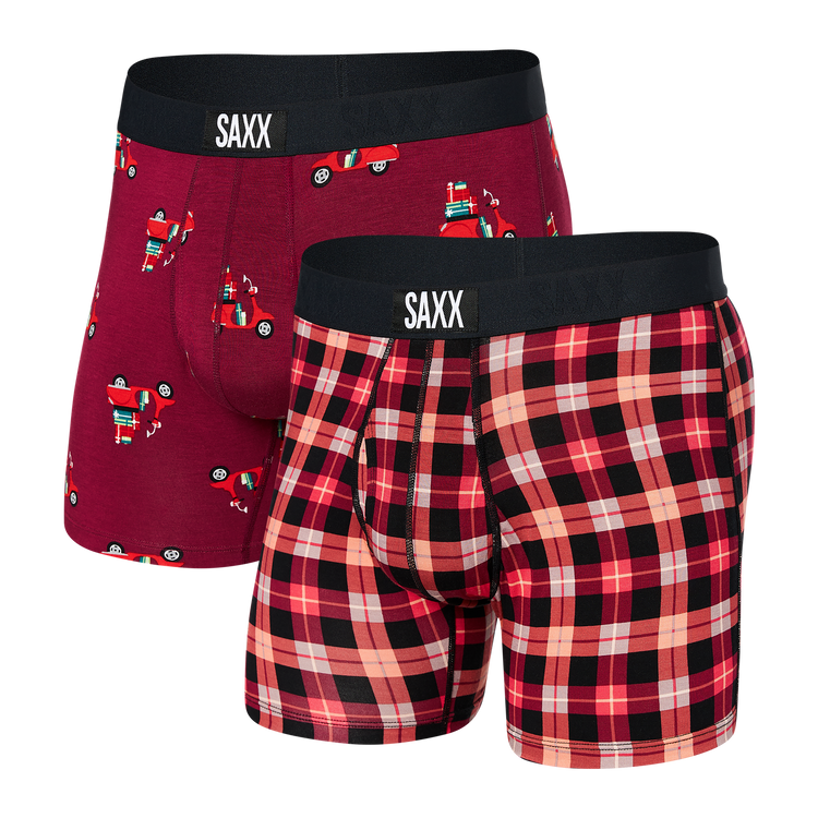 SAXX ULTRA BOXER BRIEF 2PK - SPECIAL DELIVERY/MERRY BRIGHT – Just Hockey  Toronto