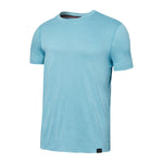 SAXX ALL DAY AERATOR SHORT SLEEVE DUSK BLUE HEATHER TEE