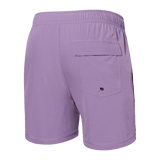 SAXX OH BUOY 2N1 VOLLEY 5" SWIM SHORTS - PURPLE HAZE