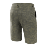 SAXX LAND TO SAND 2N1 SHORT - QUICKSAND CAMO-GREEN HEATHER