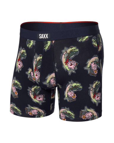 SAXX VIBE XTRA BOXER BRIEF FLY - SURF AND TURF -MARITIME