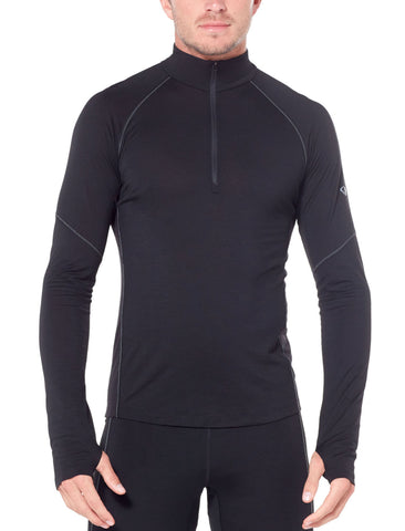 ICEBREAKER MEN 150 ZONE L/SL HALF ZIP