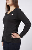 GONG SHOW BACK HAND SHELF LONG SLEEVE WOMENS