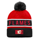 FANATICS PRO RINK CUFFED POM KNIT TOQUE - CALGARY