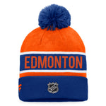 FANATICS PRO RINK CUFFED POM KNIT TOQUE - EDMONTON