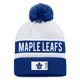 FANATICS PRO RINK CUFFED POM KNIT TOQUE - TORONTO