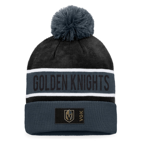 FANATICS PRO RINK CUFFED POM KNIT TOQUE - VEGAS