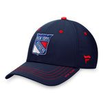 FANATICS NHL DRAF AUTHENTIC PRO RINK FLEX HAT - NEW YORK RANGERS