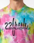 BAUER/22 FRESH TIE DYE SENIOR T-SHIRT