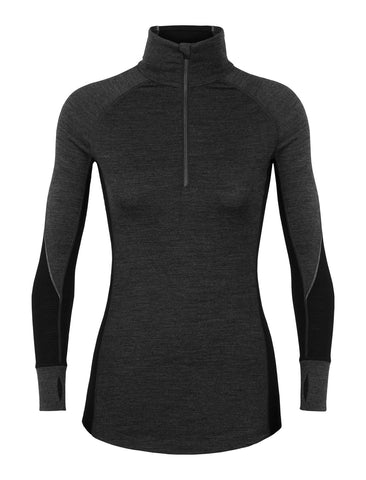 ICEBREAKER WOMEN 260 ZONE LONG SLEEVE HALF ZIP