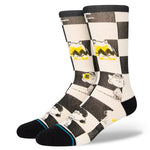 STANCE PEANUTS CHECKERED CREW SOCK