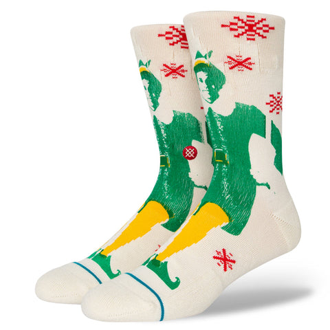 STANCE BUDDY THE ELF CREW SOCK