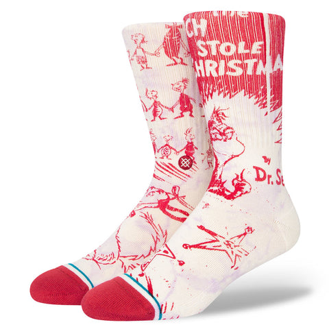 STANCE THE GRINCH EVERY WHO CREW SOCK