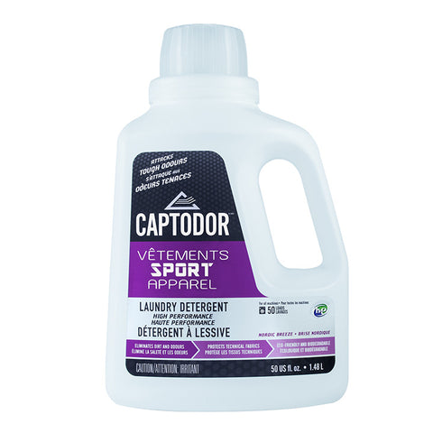 CAPTODOR HIGH EFFICIENCY SPORTS LAUNDRY DETERGENT (1.48L)