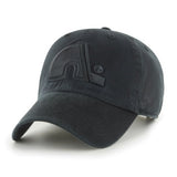 47 BRAND MEN'S NHL CLEAN UP HAT BLK ON BLK