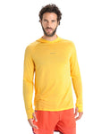 ICEBREAKER SWEAT À CAPUCHE MÉRINOS MANCHES LONGUES COOL LITE HOMME