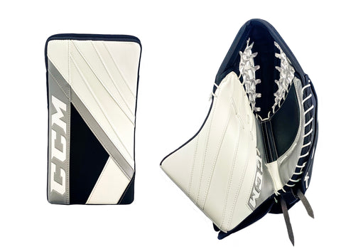 CCM EFLEX E5.9 INTERMEDIATE GOALIE CATCHER & BLOCKER - SDC EXCLUSIVE