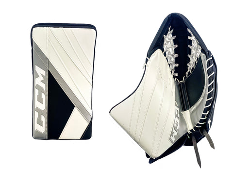 CCM EFLEX E5.9 SENIOR GOALIE CATCHER & BLOCKER - SDC EXCLUSIVE *FINAL SALE*