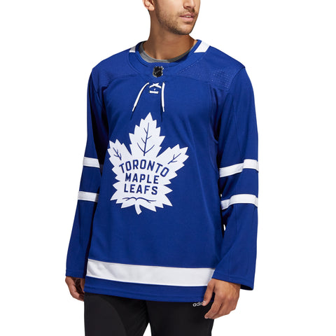 adidas Maple Leafs Home Authentic Jersey - Blue, Men's Hockey