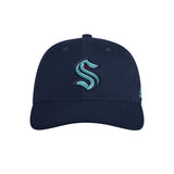 ADIDAS SEATTLE KRAKEN SLOUCH STRETCH FIT HAT