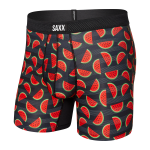 SAXX HOT SHOT BOXER BRIEF W/FLY - SUMMER FAVE