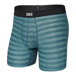 SAXX HOT SHOT BOXER BRIEF W/BOUCHE - BLEU MARINE LAVÉ