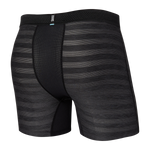 SAXX HOT SHOT BOXER BRIEF W/FLY - BLACK HEATHER