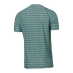 CHEMISE À MANCHES COURTES SAXX HOT SHOT CREW - WASHED TEAL HEATHER