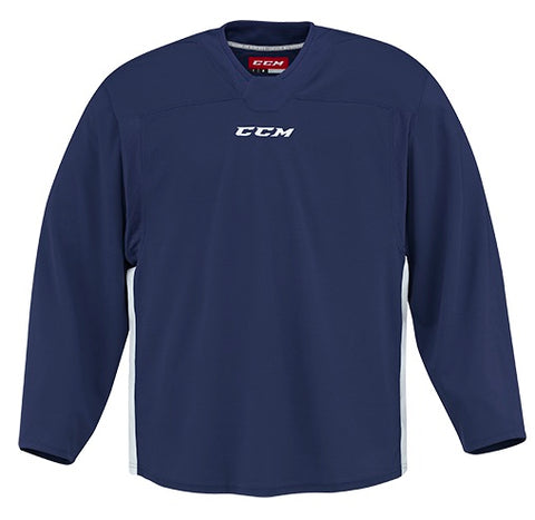 MAILLOT D'ENTRAÎNEMENT CCM 6000 SENIOR - MARINE/BLANC