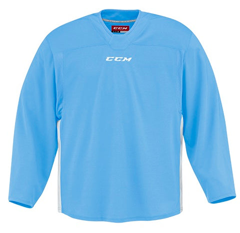 MAILLOT D'ENTRAÎNEMENT JUNIOR CCM 6000 CIEL/BLANC