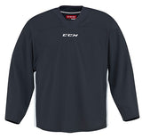 CCM 6000 JUNIOR PRACTICE JERSEY - BLACK/WHITE