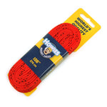 HOWIES RED CLOTH HOCKEY SKATE LACES
