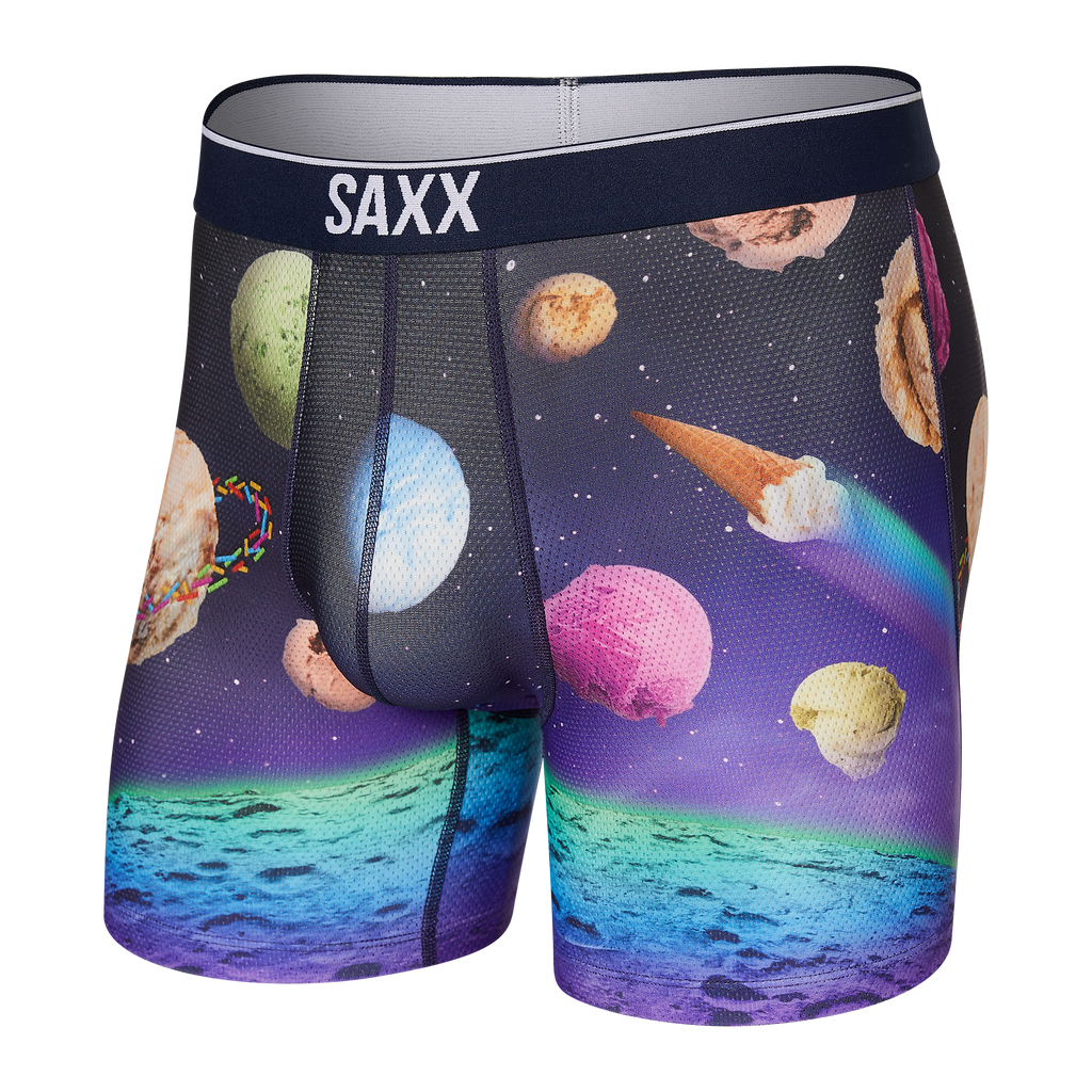 SAXX VOLT BREATHABLE MESH PLANET ICE CREAM BOXER BRIEF – Just Hockey Toronto