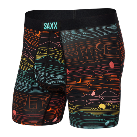 SAXX ULTRA EQUINOX-BLACK BOXER BRIEF