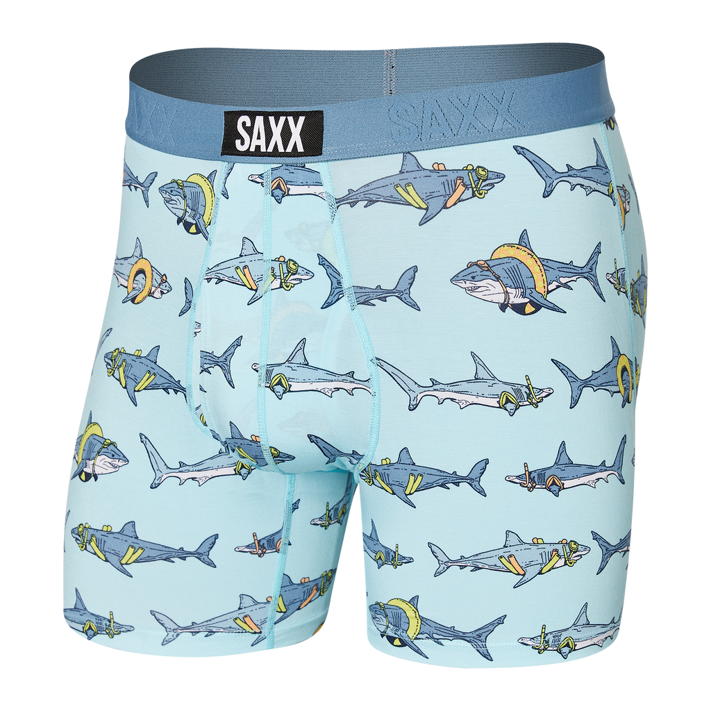 SAXX ULTRA POOL SHARKS-SEA GLASS BOXER BRIEF – Just Hockey Toronto