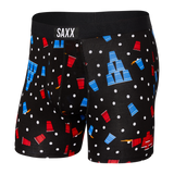 BOXER SAXX VIBE BLACK BEER CHAMPS