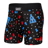 SAXX VIBE BLACK BEER CHAMPS BOXER BRIEF