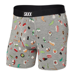 SAXX VIBE GREY SUSHIE DOOBIE DOO BOXER BRIEF