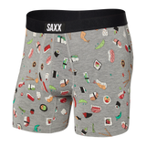 SAXX VIBE GREY SUSHIE DOOBIE DOO BOXER BRIEF