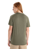 ICEBREAKER HOMME TECH LITE II S/SL TEE CAMPING