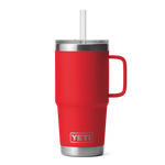 YETI 25OZ RAMBLER W/ STRAW MUG